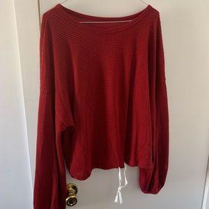 Red Comfy Top